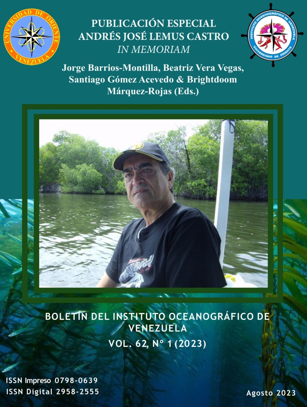 Prof. Andrés Lemus. In Memoriam. BIOV. Vol 62(1) 2023